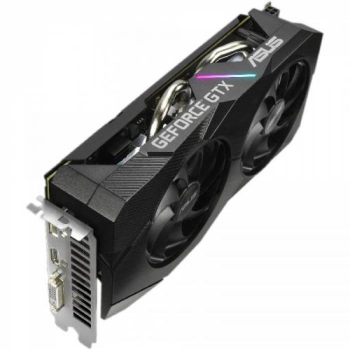 Placa video ASUS nVidia GeForce GTX 1660 SUPER DUAL EVO, 6GB, GDDR6, 192bit