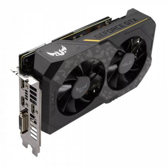 Placa video ASUS nVidia GeForce GTX 1660 Ti  TUF GAMING EVO OC 6GB, GDDR6, 192bit