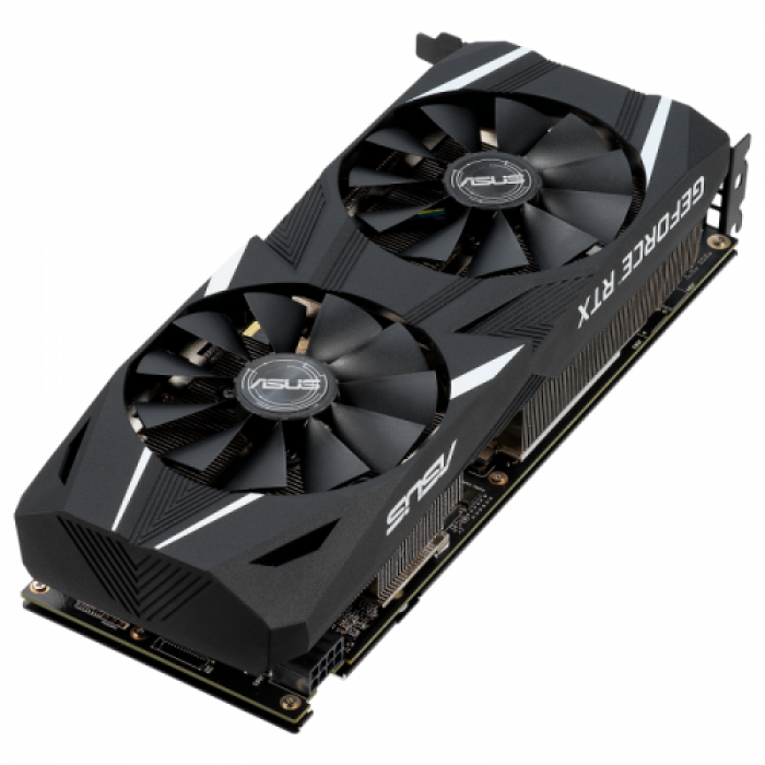 Placa video ASUS nVidia GeForce RTX 2060 DUAL 6GB, GDDR6, 192bit