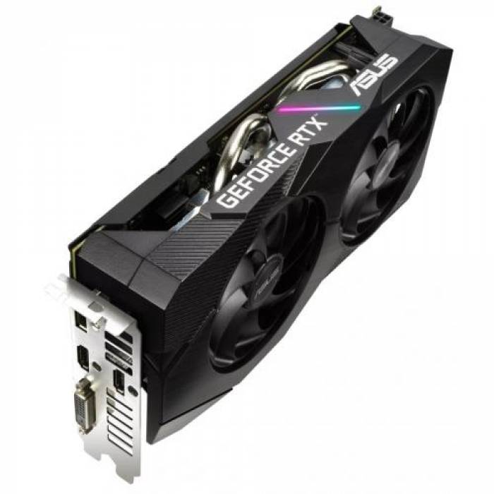 Placa video ASUS nVidia GeForce RTX 2060 Dual EVO 12GB, GDDR6, 192bit