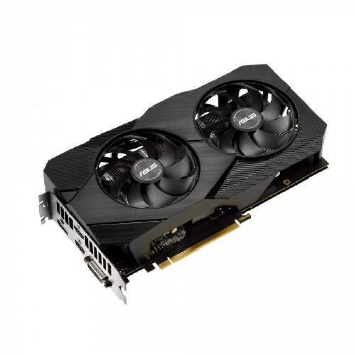 Placa video ASUS nVidia GeForce RTX 2060 Dual EVO OC 12GB, GDDR6, 192bit