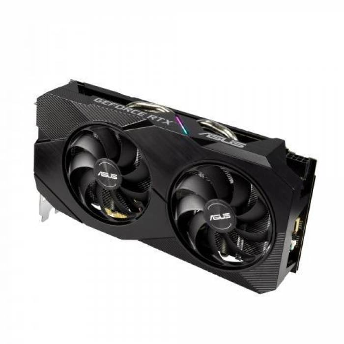 Placa video ASUS nVidia GeForce RTX 2060 Dual EVO OC 12GB, GDDR6, 192bit