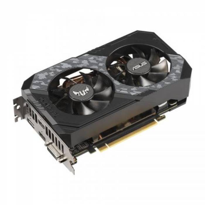 Placa video Asus nVidia GeForce RTX 2060 TUF GAMING 6GB, GDDR6, 192bit