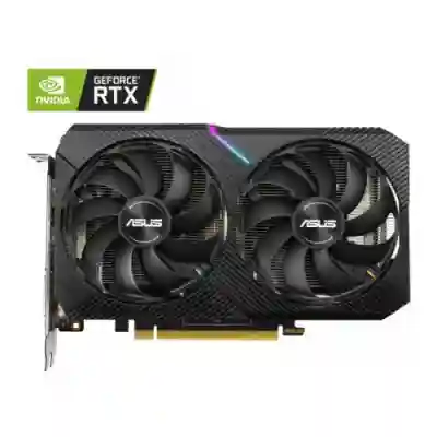 Placa video ASUS nVidia GeForce RTX 2070 DUAL MINI O8G 8GB, GDDR6, 256bit