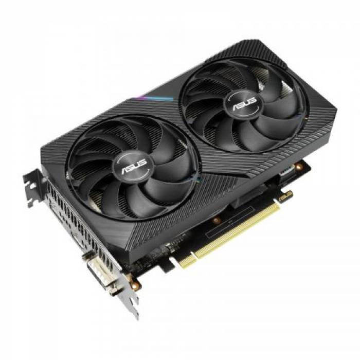 Placa video ASUS nVidia GeForce RTX 2070 DUAL MINI O8G 8GB, GDDR6, 256bit