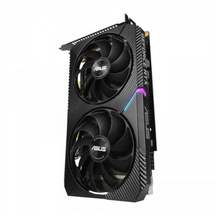 Placa video ASUS nVidia GeForce RTX 2070 DUAL MINI O8G 8GB, GDDR6, 256bit