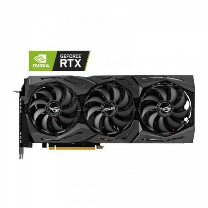 Placa video Asus nVidia GeForce RTX 2080 Ti ROG STRIX GAMING O11G 11GB, GDDR6, 352bit