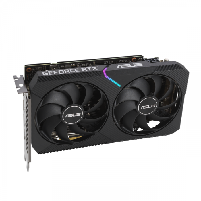 Placa video ASUS nVidia GeForce RTX 3060 Dual OC LHR 12GB, GDDR6, 192bit Placa video ASUS nVidia GeForce RTX 3060 Dual OC LHR 12GB, GDDR6, 192bit