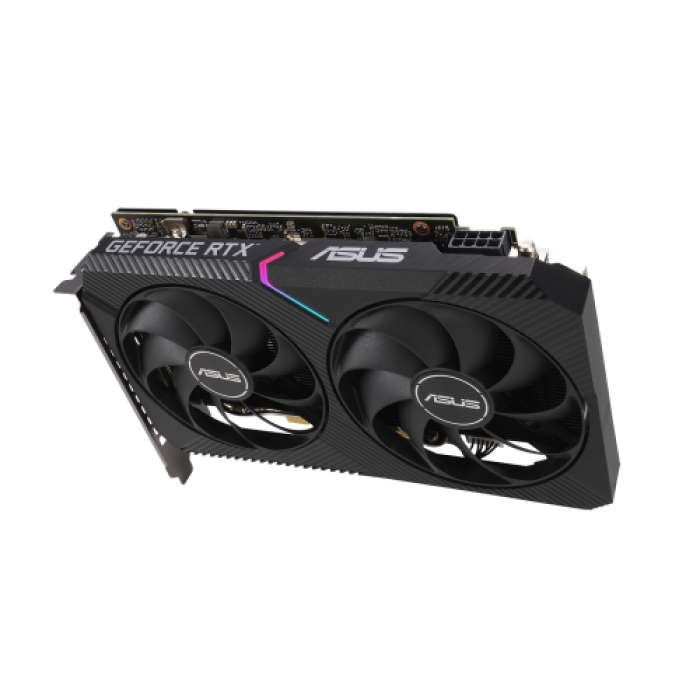 Placa video ASUS nVidia GeForce RTX 3060 Dual OC LHR 12GB, GDDR6, 192bit Placa video ASUS nVidia GeForce RTX 3060 Dual OC LHR 12GB, GDDR6, 192bit