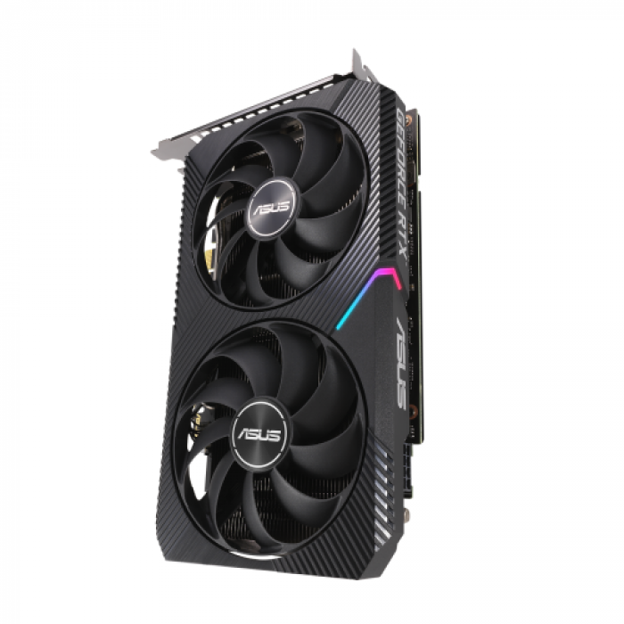 Placa video ASUS nVidia GeForce RTX 3060 Dual OC LHR 12GB, GDDR6, 192bit Placa video ASUS nVidia GeForce RTX 3060 Dual OC LHR 12GB, GDDR6, 192bit