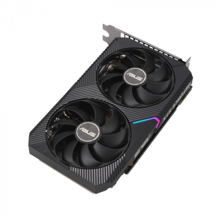 Placa video ASUS nVidia GeForce RTX 3060 Dual OC LHR 12GB, GDDR6, 192bit Placa video ASUS nVidia GeForce RTX 3060 Dual OC LHR 12GB, GDDR6, 192bit