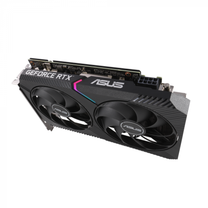 Placa video ASUS nVidia GeForce RTX 3060 Dual OC LHR 12GB, GDDR6, 192bit