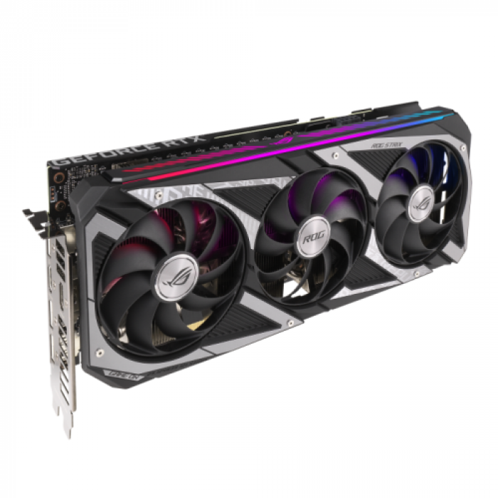 Placa video ASUS nVidia GeForce RTX 3060 ROG STRIX GAMING OC LHR 12GB, GDDR6, 192bit