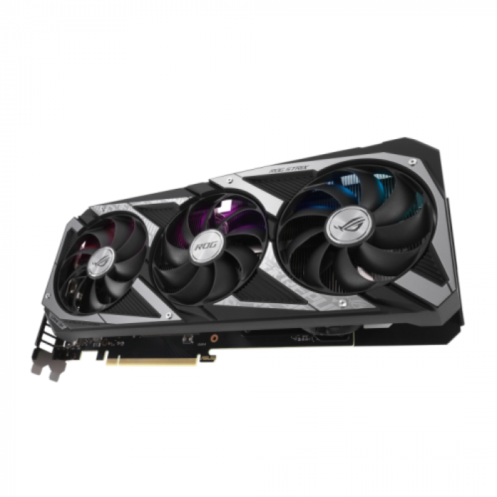 Placa video ASUS nVidia GeForce RTX 3060 ROG STRIX GAMING OC LHR 12GB, GDDR6, 192bit