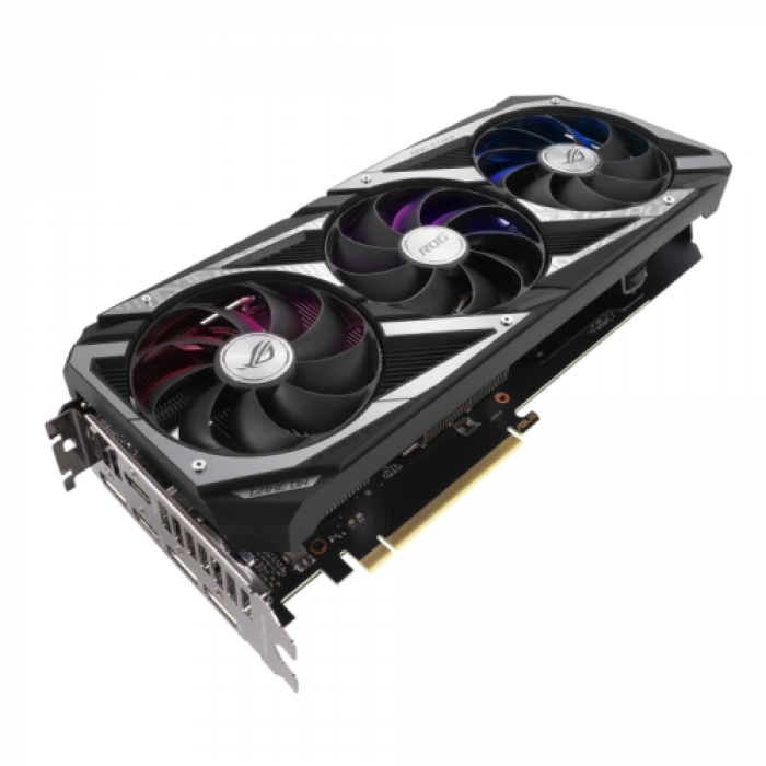 Placa video ASUS nVidia GeForce RTX 3060 ROG STRIX GAMING OC LHR 12GB, GDDR6, 192bit