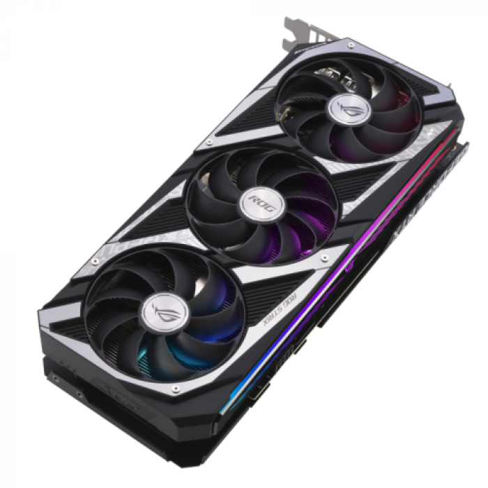 Placa video ASUS nVidia GeForce RTX 3060 ROG STRIX GAMING OC LHR 12GB, GDDR6, 192bit