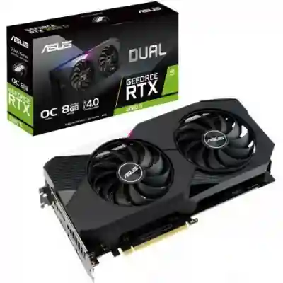 Placa video ASUS nVidia GeForce RTX 3060 Ti DUAL LHR O8G 8GB, GDDR6, 256bit