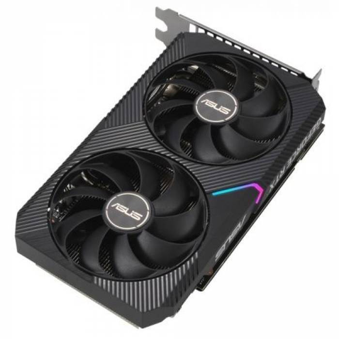 Placa video ASUS nVidia GeForce RTX 3060 Ti Dual MINI LHR 8GB, GDDR6, 256bit