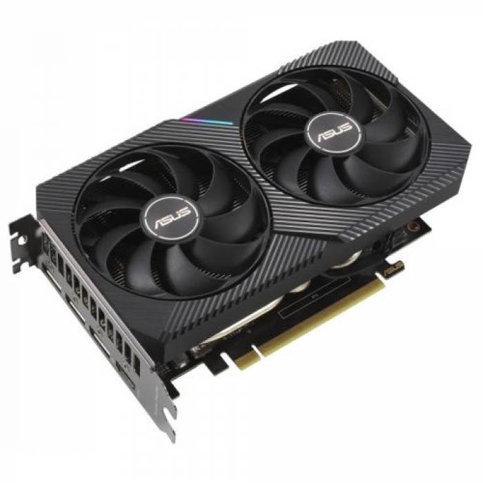 Placa video ASUS nVidia GeForce RTX 3060 Ti Dual MINI LHR 8GB, GDDR6, 256bit