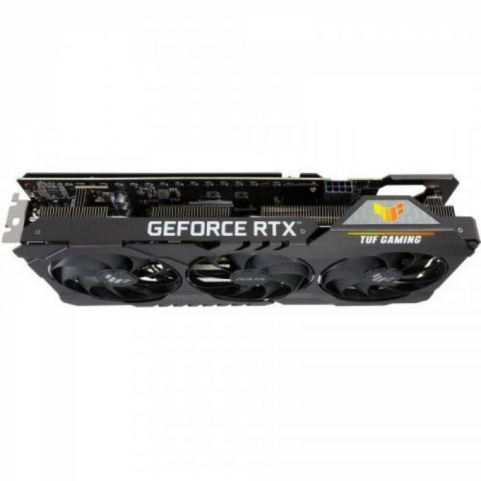 Placa video ASUS nVidia GeForce RTX 3060 Ti TUF GAMING OC LHR 8GB, GDDR6, 256bit