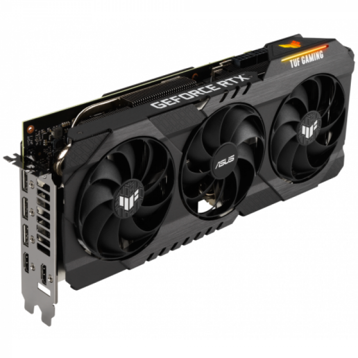 Placa video ASUS nVidia GeForce RTX 3070 Ti TUF GAMING OC 8GB, GDDR6X, 256bit