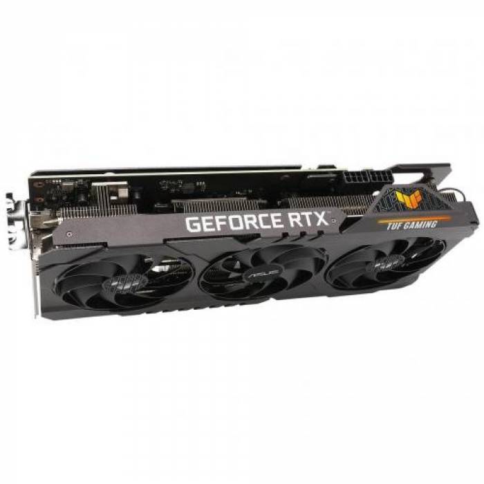 Placa video ASUS nVidia GeForce RTX 3070 TUF GAMING OC LHR 8GB, GDDR6, 256bit