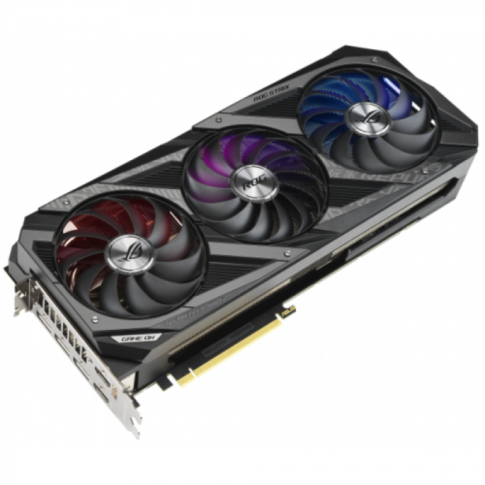 Placa video ASUS nVidia GeForce RTX 3080 ROG STRIX GAMING OC LHR 10GB, GDDR6X, 320bit