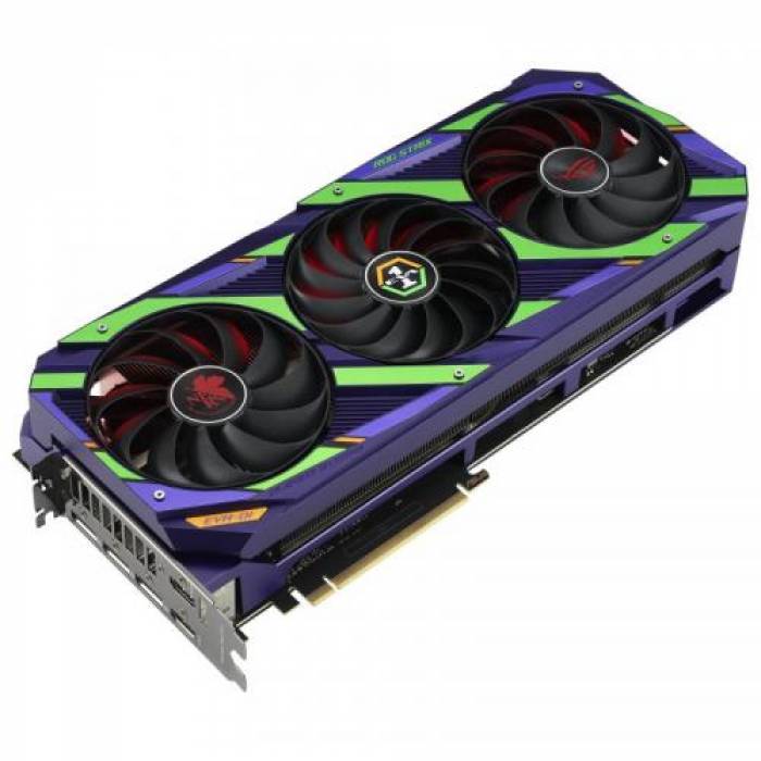 Placa video ASUS nVidia GeForce RTX 3080 ROG STRIX OC GAMING EVA EDITION LHR 12GB, GDDR6X, 384bit