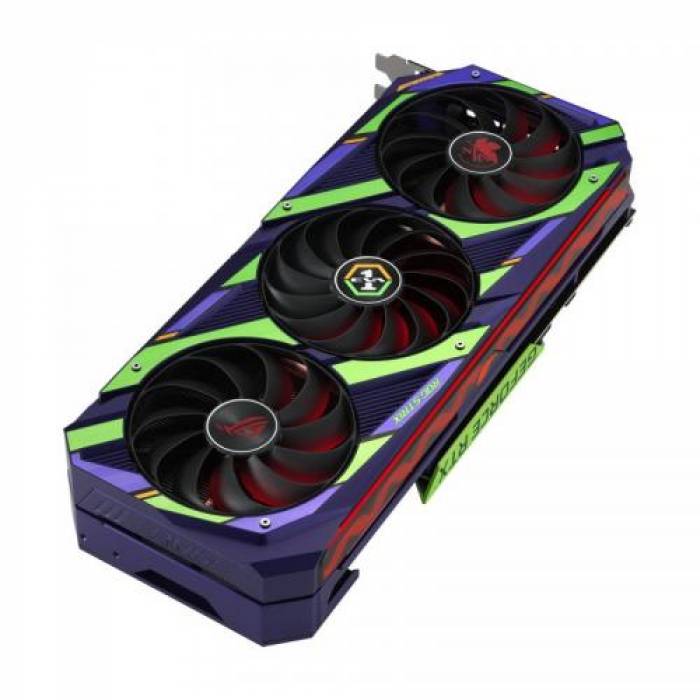 Placa video ASUS nVidia GeForce RTX 3080 ROG STRIX OC GAMING EVA EDITION LHR 12GB, GDDR6X, 384bit