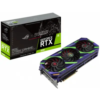 Placa video ASUS nVidia GeForce RTX 3090 ROG STRIX OC EVA Edition 24GB, GDDR6X, 384bit
