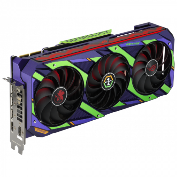 Placa video ASUS nVidia GeForce RTX 3090 ROG STRIX OC EVA Edition 24GB, GDDR6X, 384bit