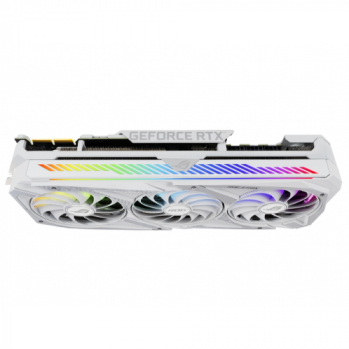 Placa video ASUS nVidia GeForce RTX 3090 ROG STRIX WHITE OC 24GB, GDDR6X, 384bit