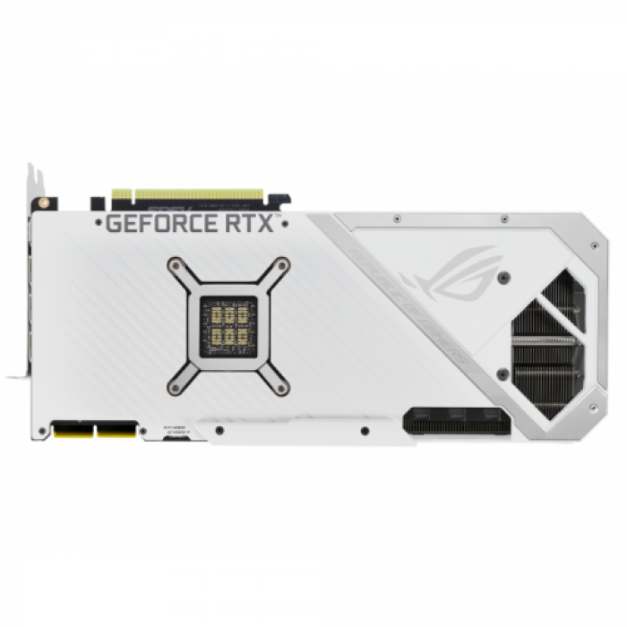 Placa video ASUS nVidia GeForce RTX 3090 ROG STRIX WHITE OC 24GB, GDDR6X, 384bit