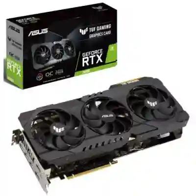 Placa video ASUS nVidia GeForce RTX 3090 TUF GAMING OC 24GB, GDDR6X, 384bit