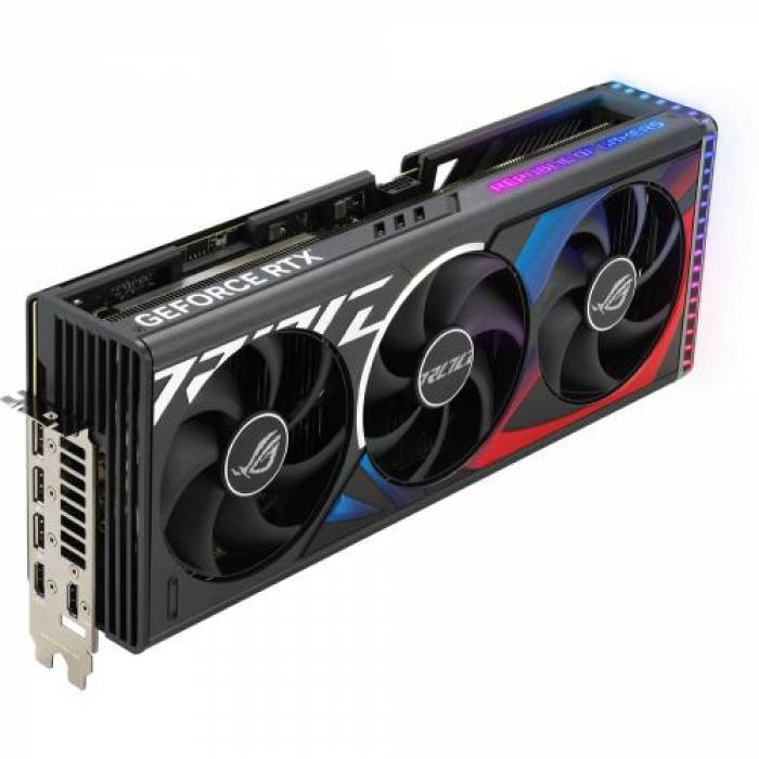 Placa video ASUS nVidia GeForce RTX 4080 ROG STRIX GAMING OC 16GB, GDDR6X, 256bit