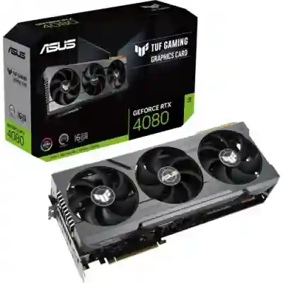 Placa video ASUS nVidia GeForce RTX 4080 TUF GAMING 16GB, GDDR6X, 256bit