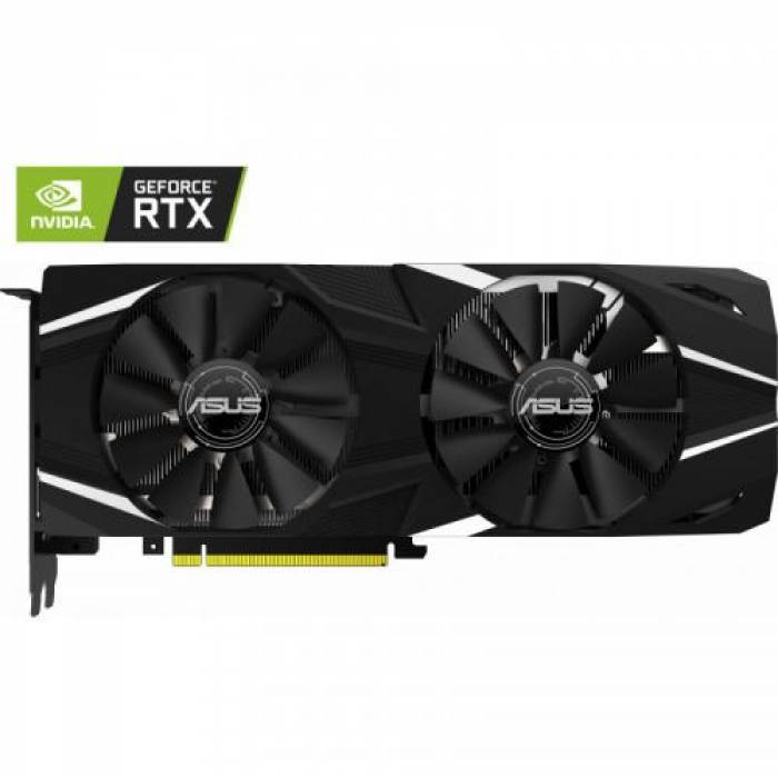 Placa video Asus nVidida GeForce RTX 2080 Dual 8GB, GDDR6, 256bit