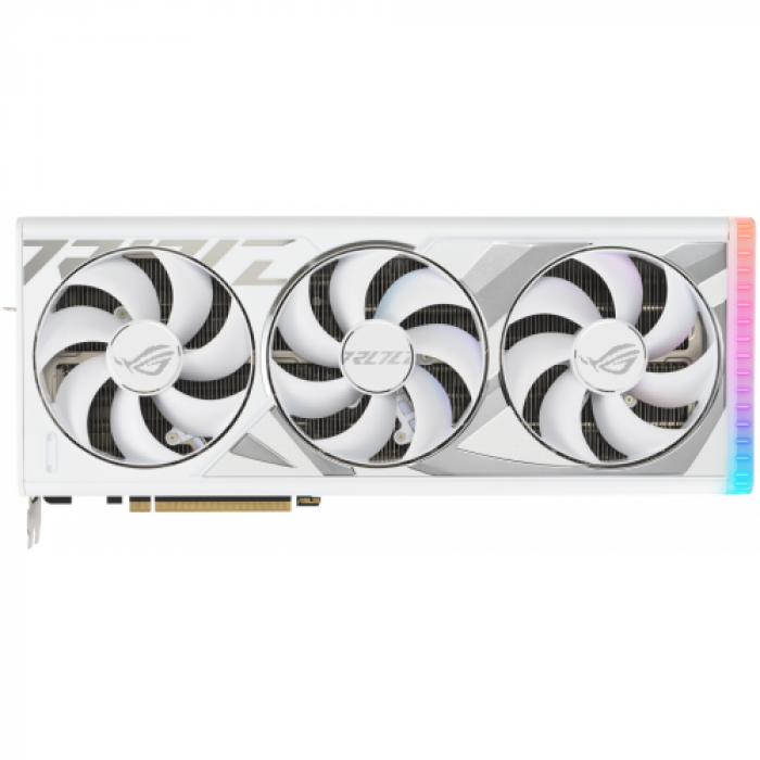 Placa video ASUS ROG Strix nVidia GeForce RTX 4090 White OC 24GB, GDDR6X, 384bit