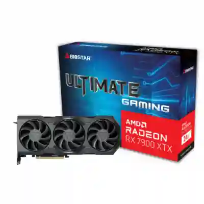 Placa video Biostar AMD Radeon RX 7900 XTX 24GB, GDDR6, 384bit