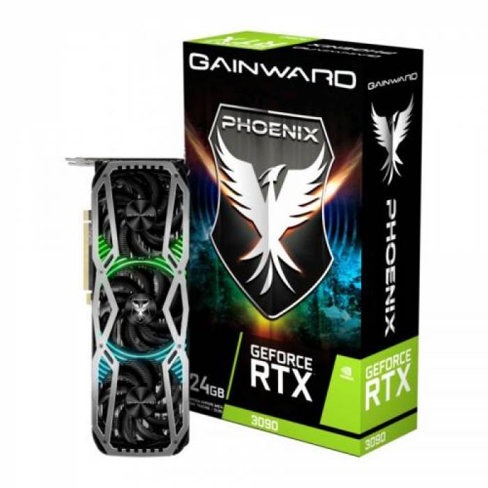 Placa video Gainward nVidia GeForce RTX 3090 Phoenix 24GB, GDDR6X, 384bit