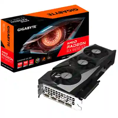 Placa video Gigabyte AMD Radeon RX 6650 XT GAMING OC 8GB, GDDR6, 128bit