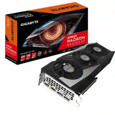 Placa video Gigabyte AMD Radeon RX 6700 XT GAMING OC 12GB, GDDR6, 1‎92bit
