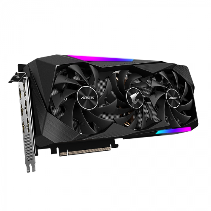 Placa video Gigabyte AORUS nVidia GeForce RTX 3070 MASTER LHR 8GB, GDDR6, 256bit