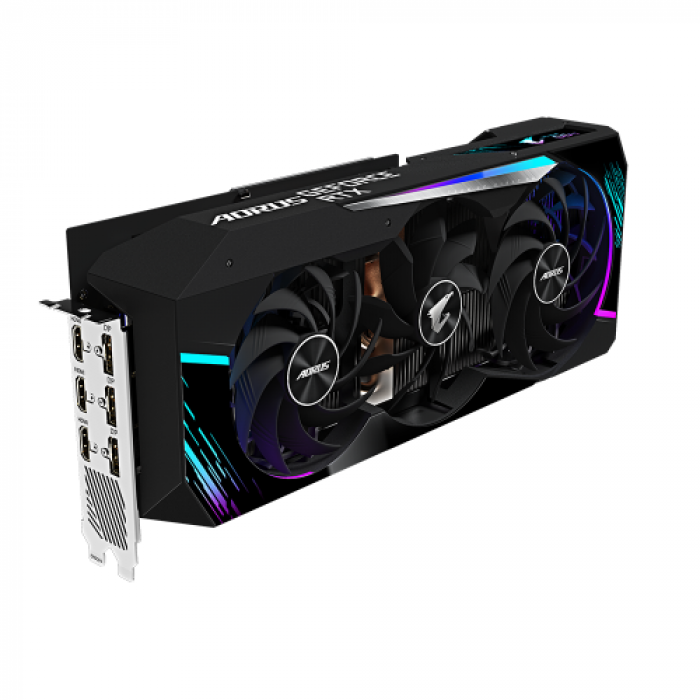 Placa video Gigabyte AORUS nVidia GeForce RTX 3080 MASTER LHR 12GB, GDDR6X, 384bit