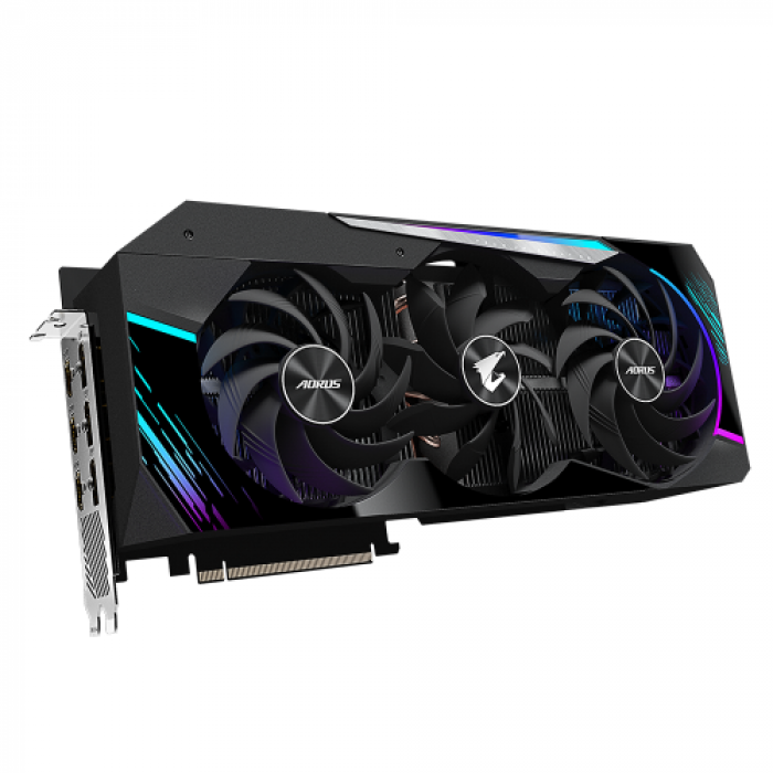 Placa video Gigabyte AORUS nVidia GeForce RTX 3080 MASTER LHR 12GB, GDDR6X, 384bit