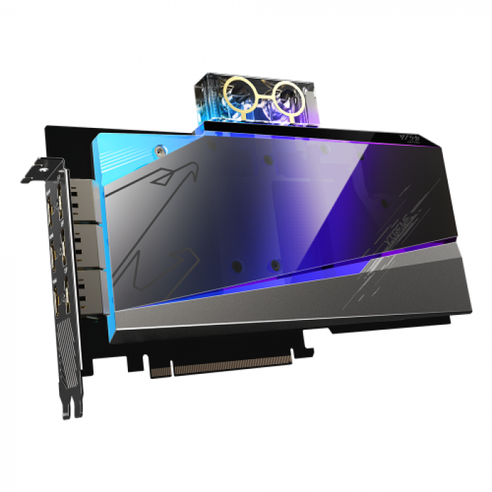 Placa video Gigabyte AORUS nVidia GeForce RTX 3080 XTREME WATERFORCE WB 12GB, GDDR6X, 384bit