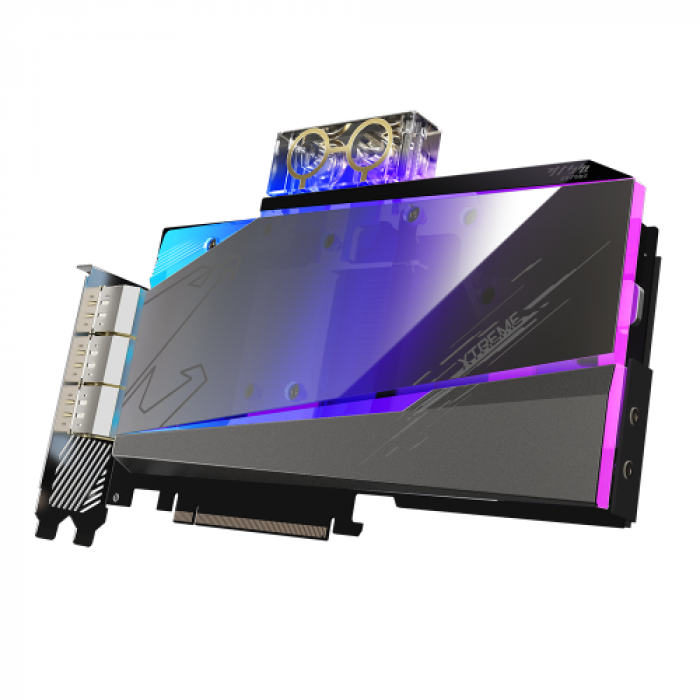 Placa video Gigabyte AORUS nVidia GeForce RTX 3080 XTREME WATERFORCE WB 12GB, GDDR6X, 384bit