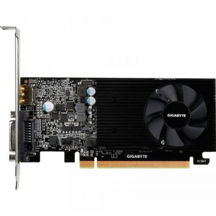 Placa video Gigabyte nVidia GeForce GT 1030 2GB, DDR5, 64bit, Low Profile