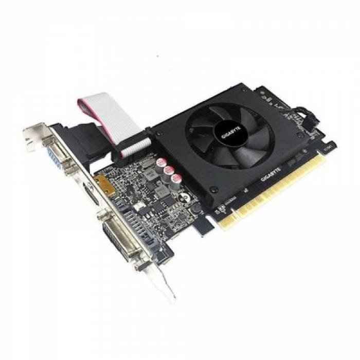 Placa video Gigabyte nVidia GeForce GT 710 2GB, GDDR5, 64bit