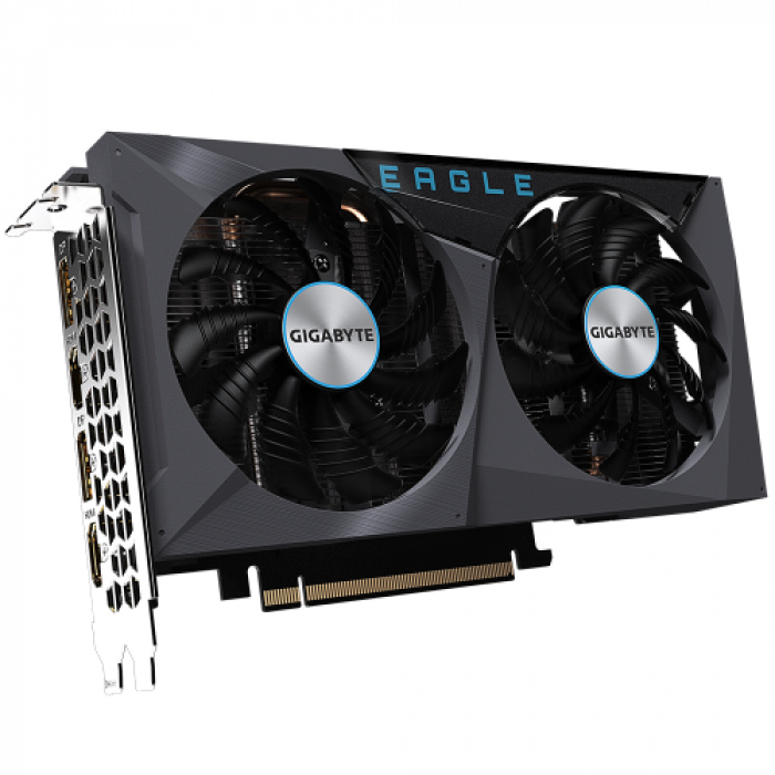 Placa video Gigabyte nVidia GeForce RTX 3050 EAGLE 8GB, GDDR6, 128bit